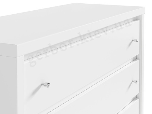 Фото комоду КРІСТІНА KOM4S БРВ ВМК – сріблясті ручки