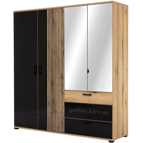 Фото шафи з дзеркалом ARIS AS11 LIVEO BOGFRAN – вигляд справа