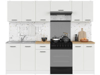 JUNONA LINE 240 ZBL Кухня BRW крейдяний глянець JUNONA LINE 240 ZBL Кухня BRW крейдяний глянець