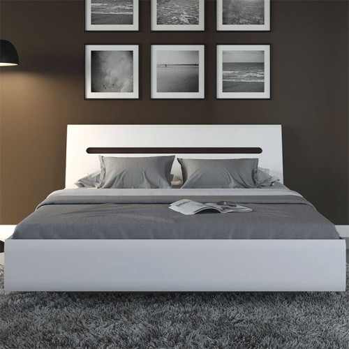 Фото ліжка LOZ/160 з підйомним механізмом Ацтека БРВ в інтер'єрі