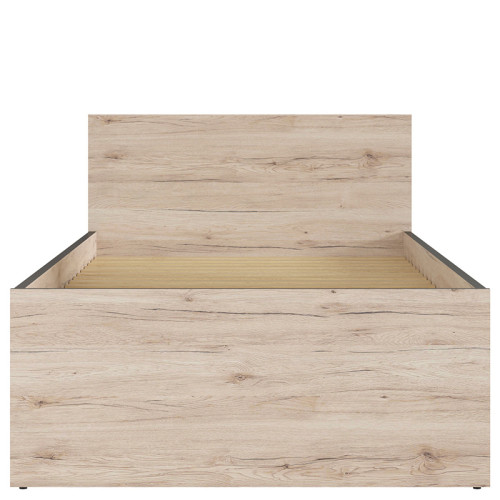 Фото кровати RONSE LOZ/90 BRW - вид спереди