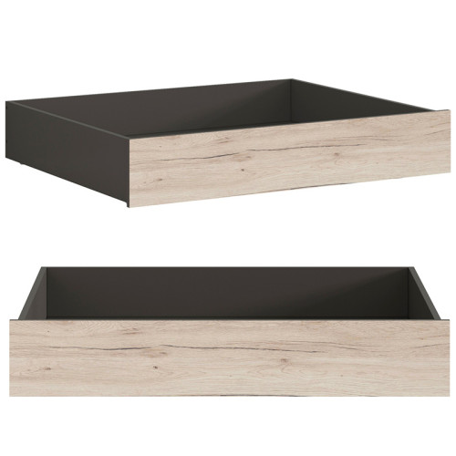 Фото выдвижного ящика кровати RONSE LOZ/90 BRW