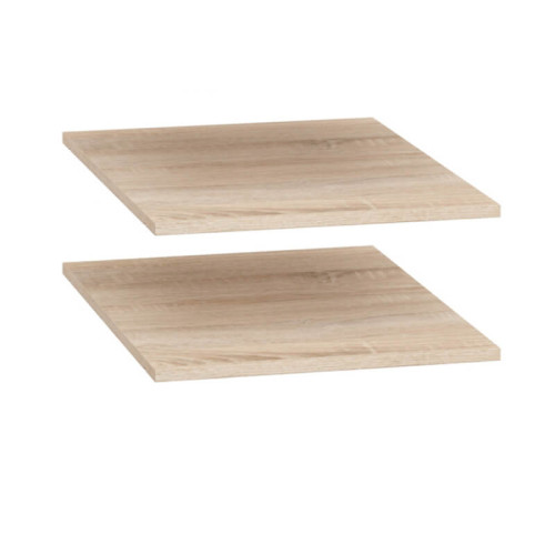 Фото комплекта полок в шкаф NEPO PLUS SZF3D2S_OPCJA2 BRW дуб сонома