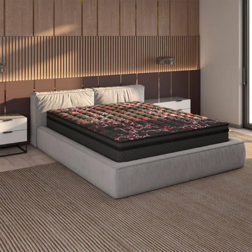 Фото матраца ДЕЗАЙР РОМАНС МАТРОЛЮКС на ліжку