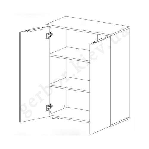 Фото комода 2D VERBENA VMV Holding – схема наполнения