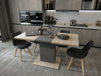 БОСТОН / БІН Комплект стiл + 4 стiльцi ДОРОС (DOROS)