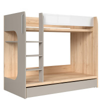 NAMEK Ліжко двоярусне LOZ1S/90P BRW