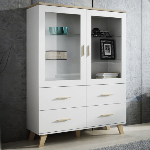 Фото витрины 120 2D4S LOTTA CAMA MEBLE в интерьере гостиной