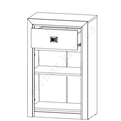 Фото тумби КОЕН II KOM1D1S БРВ ВМК – схема наповнення