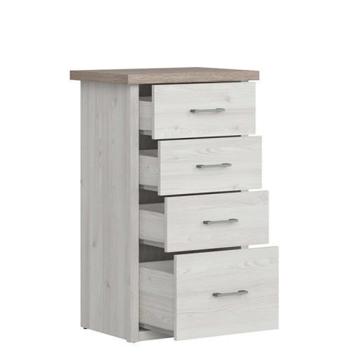 Фото комода LUCA BABY KOM4S BRW - наполнение