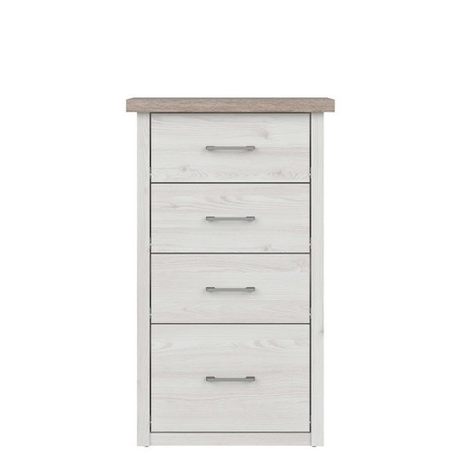 Фото комода LUCA BABY KOM4S BRW - вид спереди