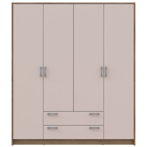 РОНДІ Шафа 4 ДСП ДОРОС (DOROS) 160х52х195