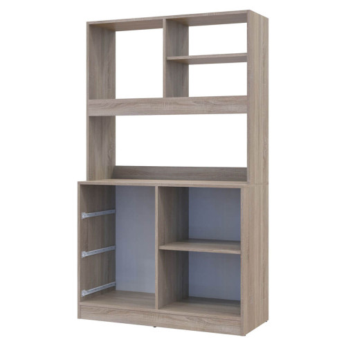 Фото міні-кухні ЛЕЯ ДОРОС (DOROS) дуб сонома / білий без фасадів