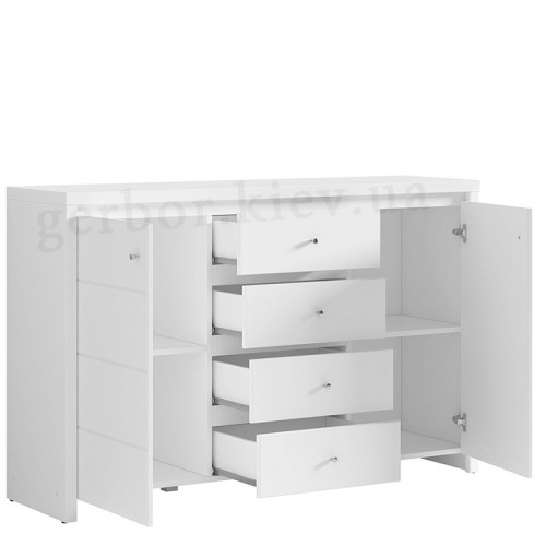 Фото комоду КРІСТІНА KOM2D4S БРВ ВМК – наповнення