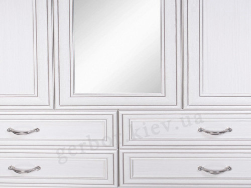 На фото ручки шкафа с зеркалом TIFFANY 3D4S MEBELBOS