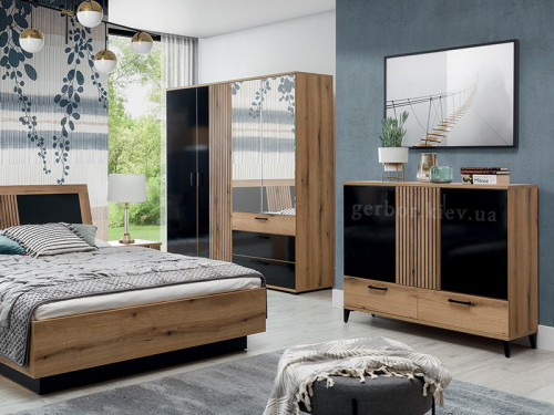 Фото ліжка з підйомним механізмом ARIS AS14/160 SP LIVEO BOGFRAN в інтер'єрї