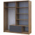 РОНДІ Шафа з дзеркалом 4 ДСП ДОРОС (DOROS) 160х52х195