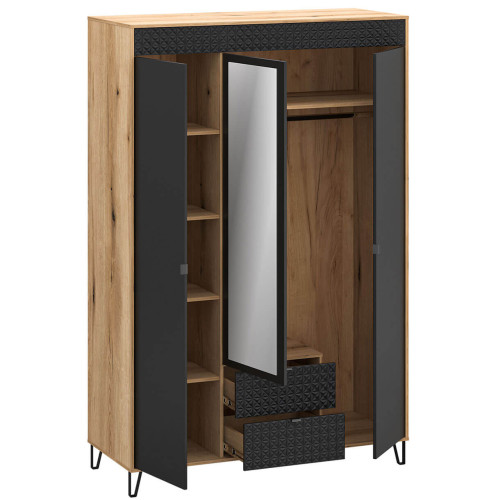 Фото шафи из дзеркалом BELLANO 3D2S MEBELBOS – наповнення