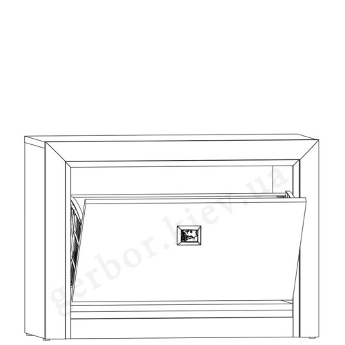 Фото тумби для взуття КОЕН II BUT1D БРВ ВМК – наповнення