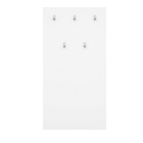 Фото вешалки NEPO PLUS WIE/70/135 BRW белый - вид спереди