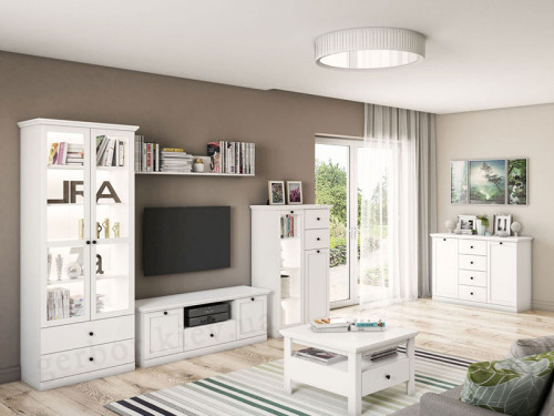 Фото комода BRANDSON 2D4S MEBELBOS в интерьере гостиной