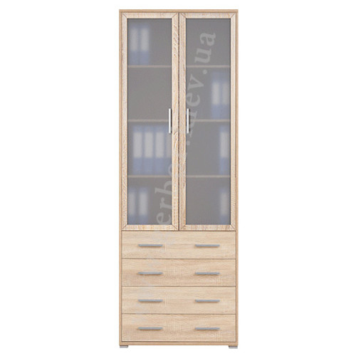 ОФИС-ЛАЙН Витрина REG2W4S/79/220 Гербор