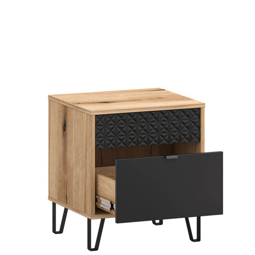 Фото приліжкової тумби BELLANO 1S MEBELBOS – наповнення