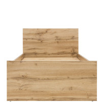 ZELE Кровать LOZ/90 BRW ZELE Кровать LOZ/90 BRW