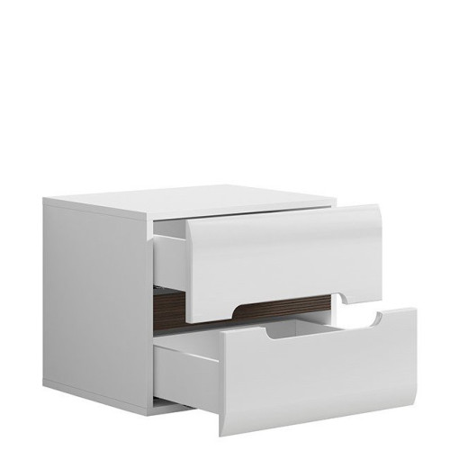 Фото прикроватной тумбочки AZTECA TRIO KOM2S/4/5 BRW - наполнение