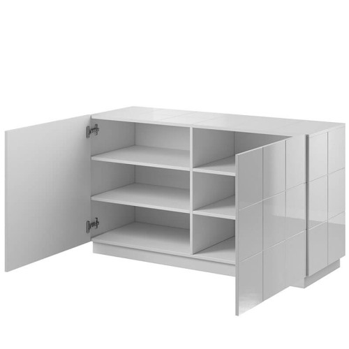 Фото тумбы REJA CAMA MEBLE 2D белый глянец на цоколе – наполнение