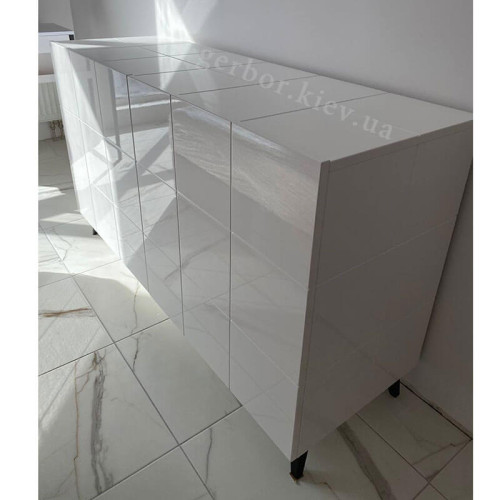 Фото тумбы REJA CAMA MEBLE 2D белый глянец на ножках от покупателя