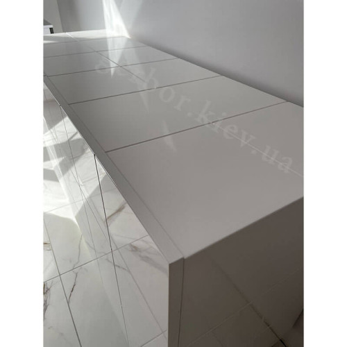 Фото тумбы REJA CAMA MEBLE 2D белый глянец на ножках от покупателя – столешница