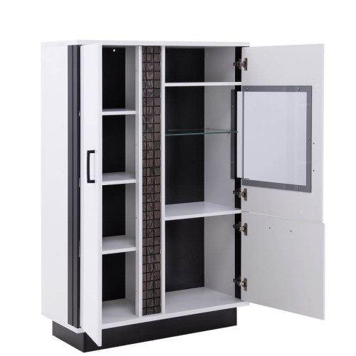 Фото столовой MARCO BOGFRAN – наполнение низкой витрины