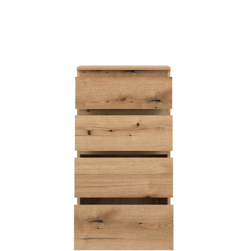 Фото комоду REMI RM04 LIVEO BOGFRAN дуб евок – вигляд спереду наповнення