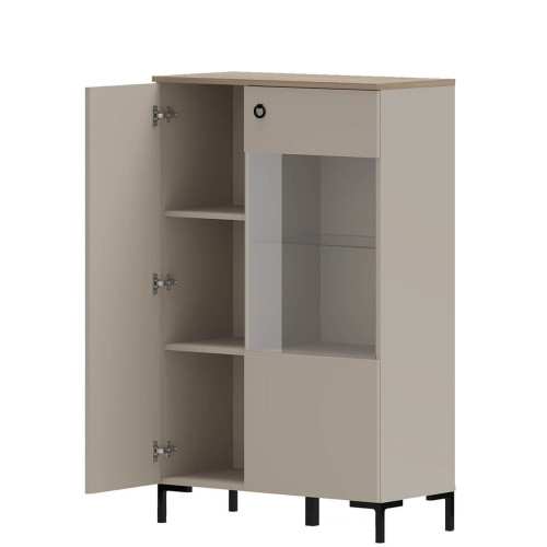 Фото вітальні DOMINICA MEBELBOS – наповнення низької вітрини