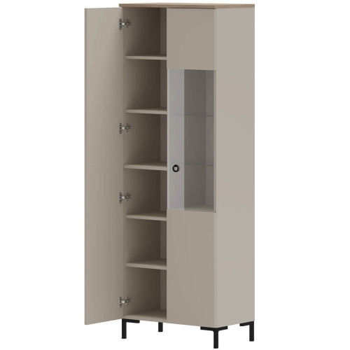 Фото вітальні DOMINICA MEBELBOS – наповнення високої вітрини