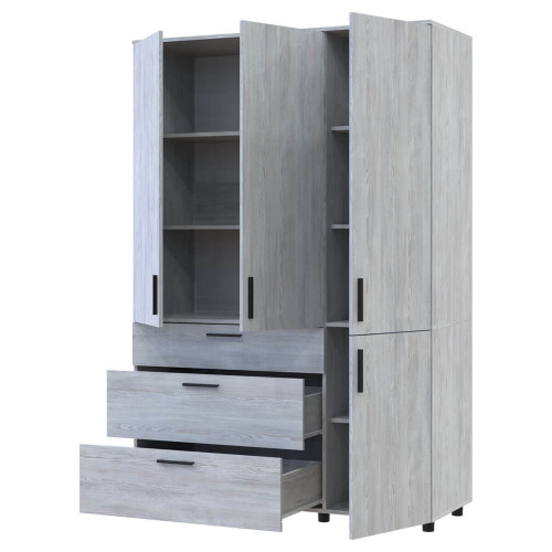 Фото шафи ТОРН 3 ДСП/3Ш полиці ДОРОС (DOROS) сосна натті – наповнення