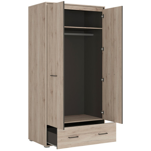 Фото шкафа RONSE SZF2D1S BRW - наполнение