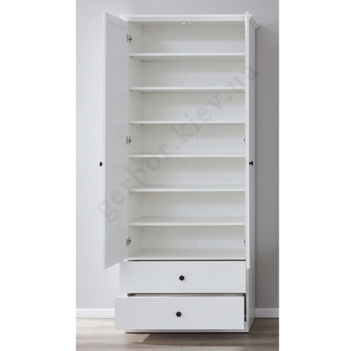 Фото шкафа BRANDSON 2D2S MEBELBOS с комплектом из 5-ти полок