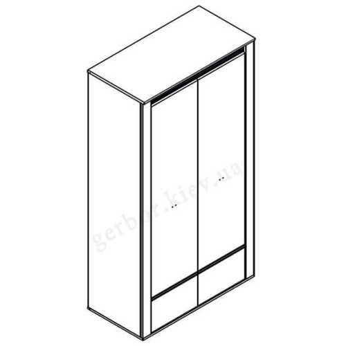 Фото комбінованої шафи СЕЛЕНА SZF2D Гербор – схема
