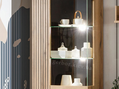 Фото вітрини вітальні ARIS LIVEO BOGFRAN – наповнення