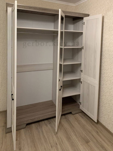 Фото шафи SZF3D МАРСЕЛЬ Гербор ясен сніжний / дуб сонома трюфель – наповнення