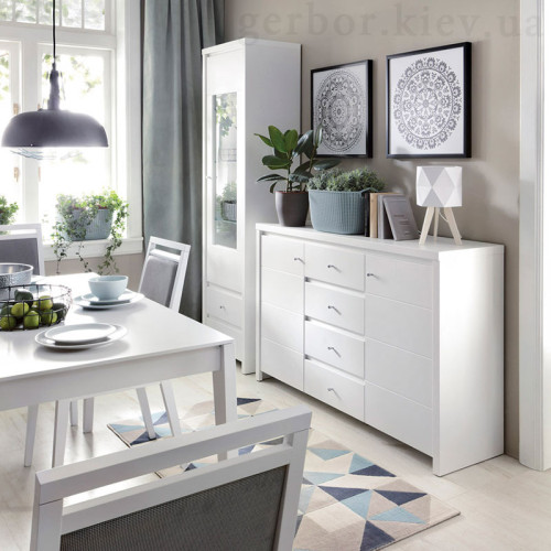 Фото вітрини КРІСТІНА REG1W2S БРВ ВМК в інтер'єрі