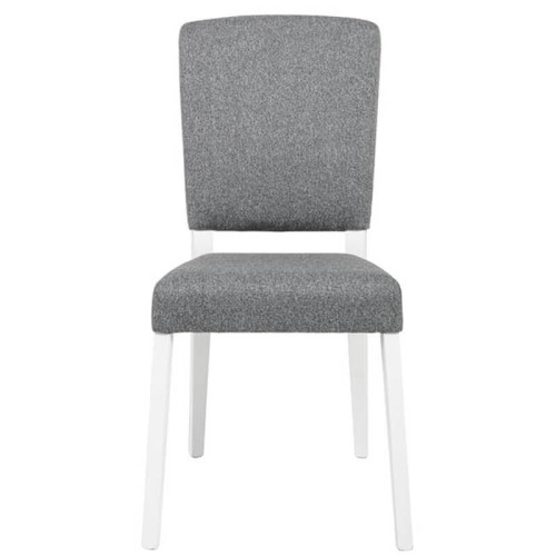 Фото стільця ALAMEDA BRW білий / чорний – вигляд спереду