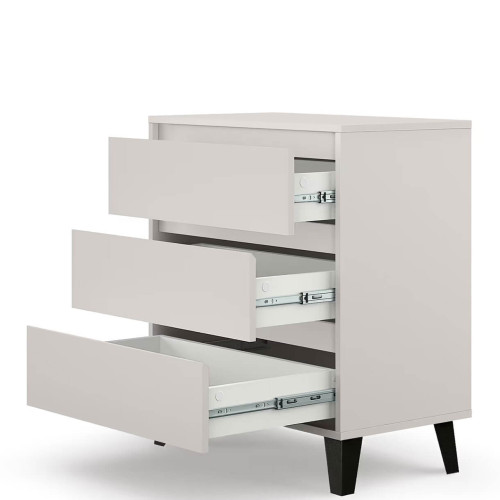 Фото комода BORG 3S/70 MEBELBOS кашемір – наповнення