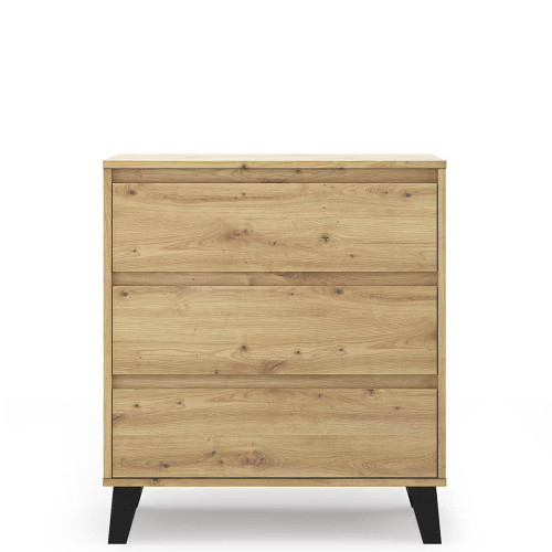 Фото комода BORG 3S/70 MEBELBOS дуб артизан