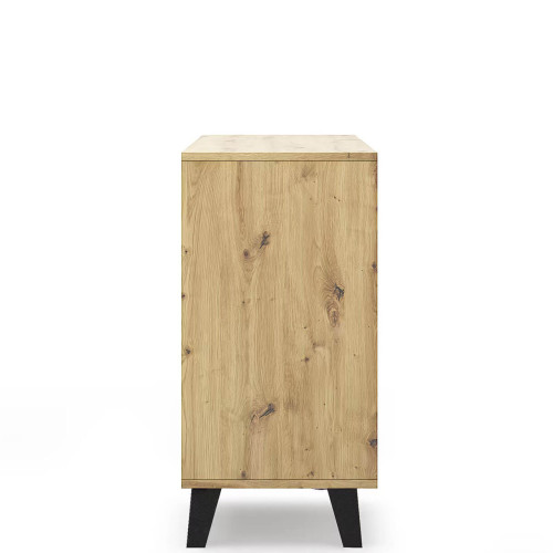 Фото комода BORG 3S/70 MEBELBOS дуб артизан – бічна сторона