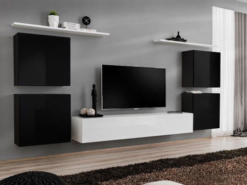 Фото гостиной SWITCH IV ZW ASM MEBLE черный / белый
