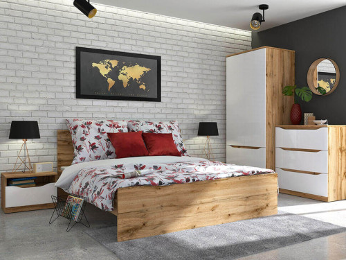 Фото комплекта мебели для спальни NUIS BRW