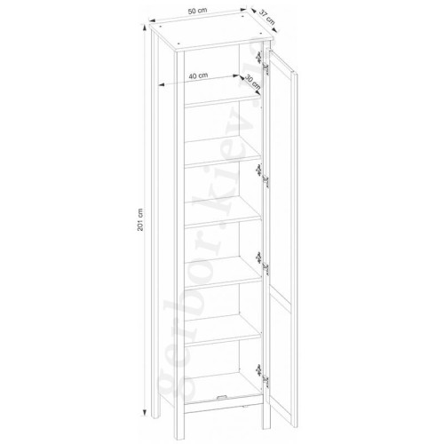 Фото пенала OLE 1D MEBELBOS – наполнение